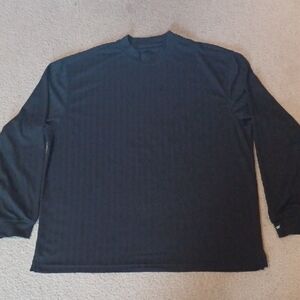 Wedge Long Sleeve Black Too